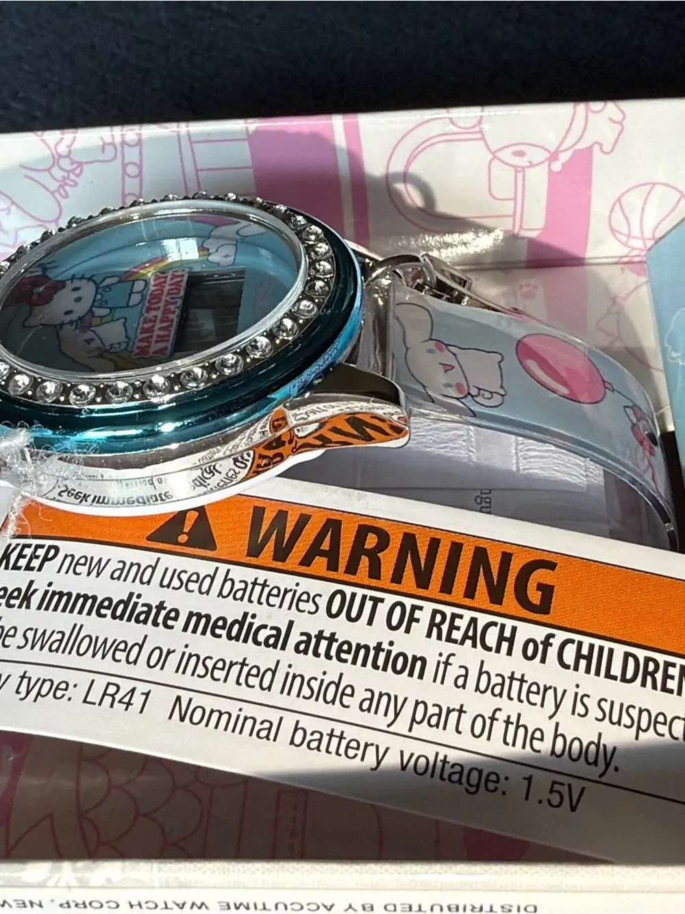 Hello Kitty and friends Flashing LCD Watch NIB